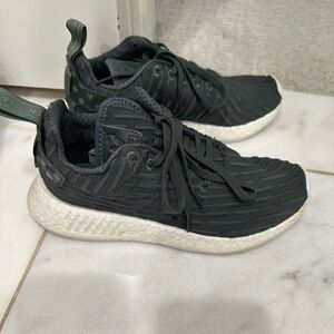 Adidas NMD green with dots